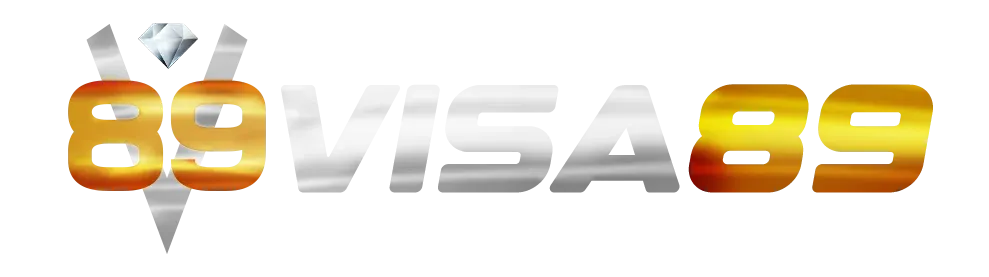 Logo header visa89 — navigasi platform unduh APK Android Indonesia